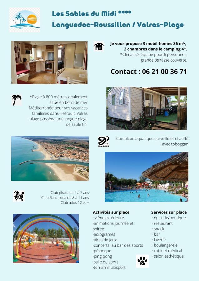 Les Sable Du Midi 3 Hotel Валра-Плаж Екстериор снимка